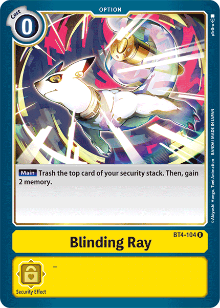 (BT04-104) - Blinding Ray