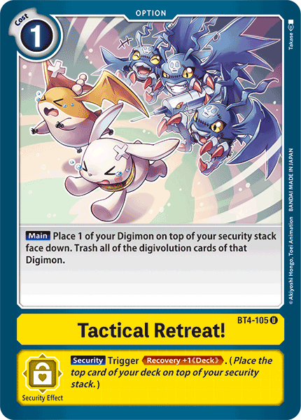 (BT04-105) - Tactical Retreat!