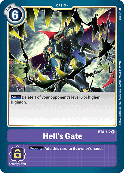 (BT04-112) - Hell’s Gate