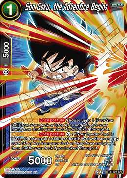 BT6-107 - Son Goku, the Adventure Begins