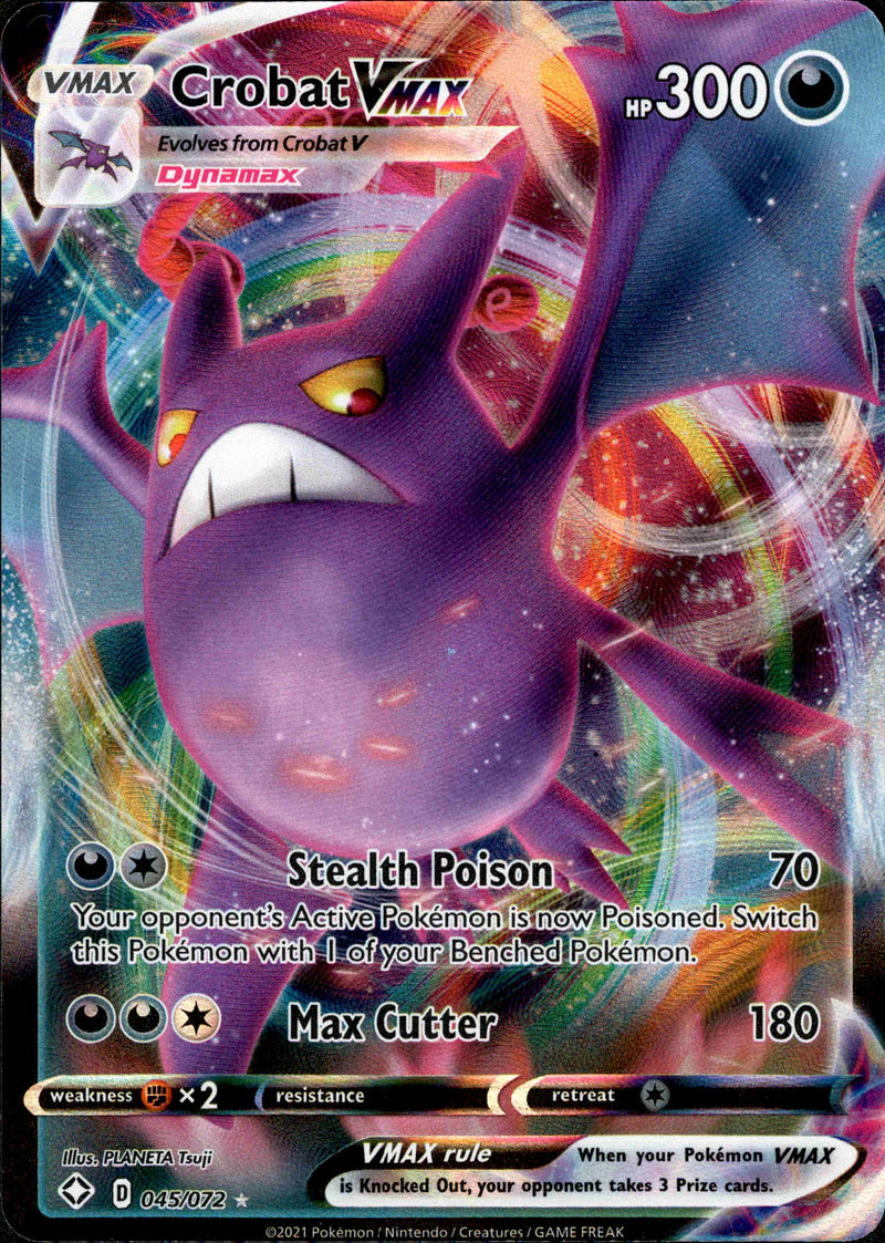 (045/072) Crobat Vmax - Shining Fates - Card Croc