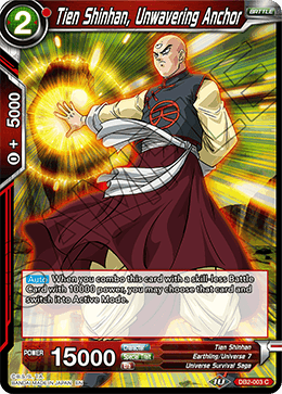 DB2-003 - Tien Shinhan, Unwavering Anchor