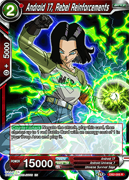 DB2-005 - Android 17, Rebel Reinforcements