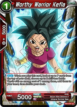 DB2-009 - Worthy Warrior Kefla