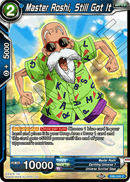 DB2-035 - Master Roshi, Still Got It