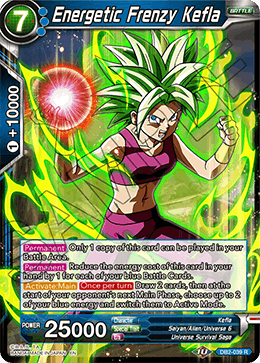 DB2-039 - Energetic Frenzy Kefla