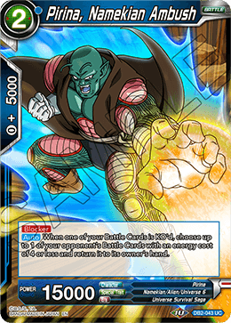 DB2-043 - Pirina, Namekian Ambush