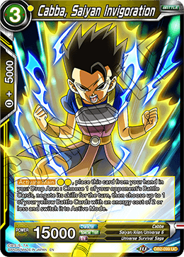 DB2-099 - Cabba, Saiyan Invigoration