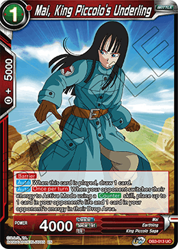 DB3-013 - Mai, King Piccolo's Underling