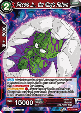 DB3-021 - Piccolo Jr., the King's Return