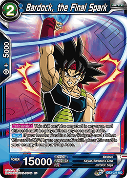 DB3-028 - Bardock, the Final Spark