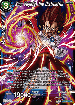 DB3-031 - King Vegeta, the Distrustful