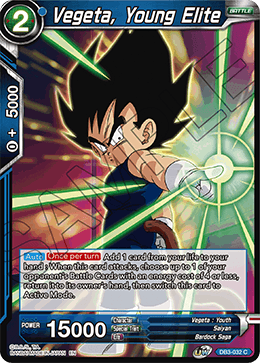 DB3-032 - Vegeta, Young Elite