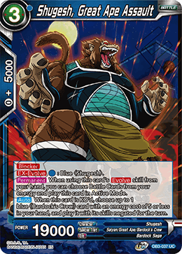 DB3-037 - Shugesh, Great Ape Assault