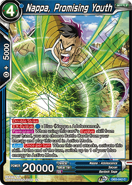 DB3-042 - Nappa, Promising Youth