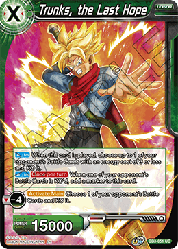 DB3-051 - Trunks, the Last Hope