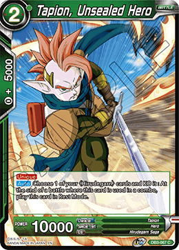 DB3-067 - Tapion, Unsealed Hero