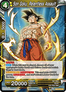 DB3-079 - Son Goku, Relentless Assault