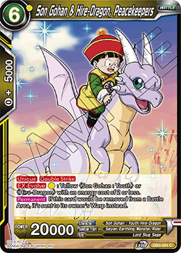 DB3-081 - Son Gohan & Hire-Dragon, Peacekeepers