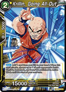 DB3-084 - Krillin, Going All-Out