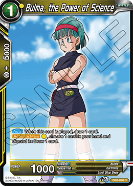 DB3-090 - Bulma, the Power of Science