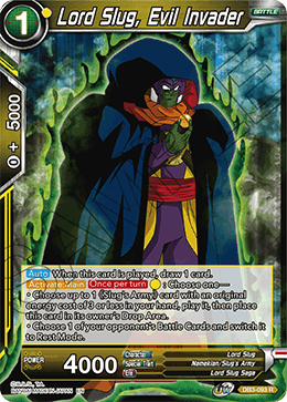 DB3-093 - Lord Slug, Evil Invader