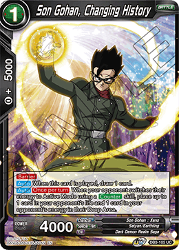 DB3-105 - Son Gohan, Changing History