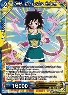 DB3-120 - Gine, the Loving Saiyan