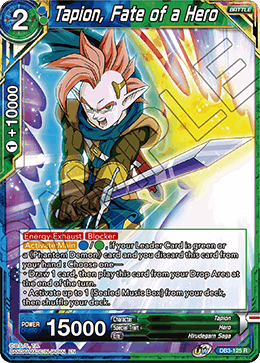 DB3-125 - Tapion, Fate of a Hero