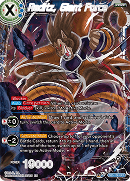 DB3-136 - Raditz, Giant Force