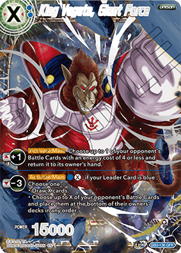 DB3-138 - King Vegeta, Giant Force