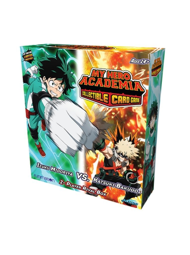 My Hero Academia CCG - Izuku Midoriya vs Katsuki Bakugo 2-Play Rival Deck Wave 1