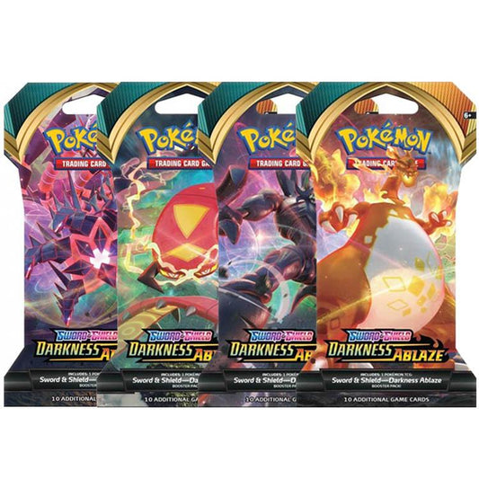 Pokemon TCG Sword & Shield Darkness Ablaze Blister Pack - Card Croc