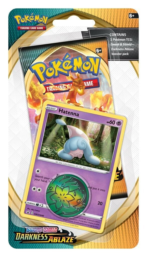 Pokemon TCG Sword & Shield Darkness Ablaze Checklane Blister - Card Croc