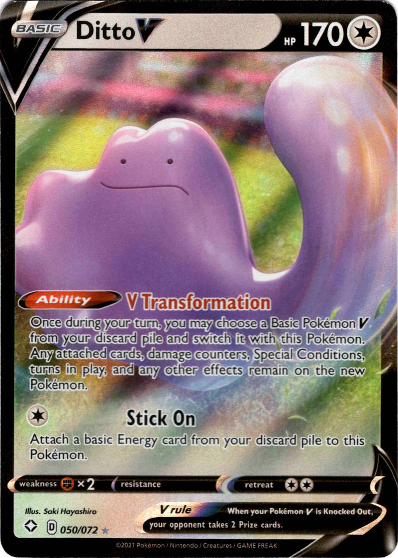 (050/072) Ditto V - Shining Fates - Card Croc