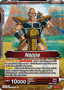 EB1-01 - Nappa // Nappa & Saibaimen, the First Invaders