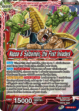 EB1-01 - Nappa // Nappa & Saibaimen, the First Invaders