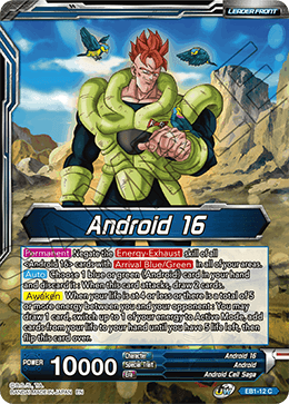 EB1-12 - Android 16 // Android 16, Bottomless Inferno