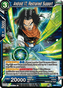 EB1-19 - Android 17, Restrained Support