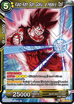 EB1-44 - Kaio-Ken Son Goku, a Heavy Toll