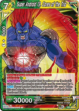 EB1-65 -Super Android 13, Cores of the Trio