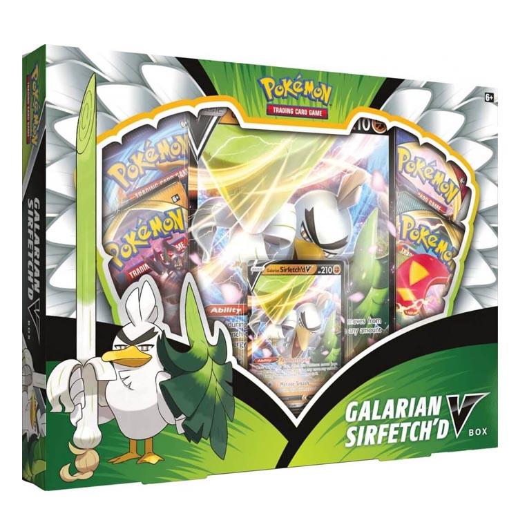 Pokemon TCG Galarian Sirfetch’d V Box - Card Croc