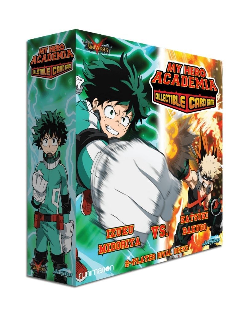 My Hero Academia CCG - Izuku Midoriya vs Katsuki Bakugo 2-Play Rival Deck Wave 1