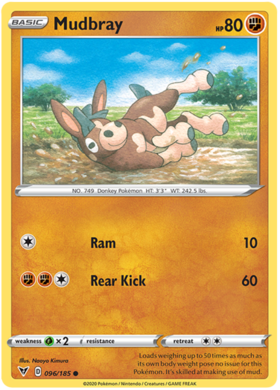 (096/185) Mudbray Common - Vivid Voltage - Card Croc