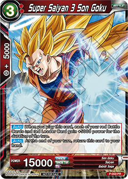 P-003 - Super Saiyan 3 Son Goku