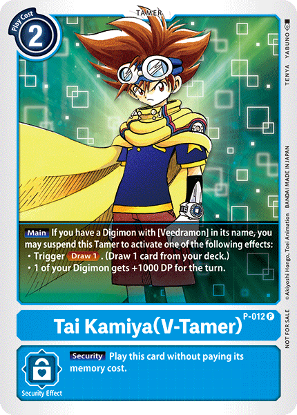 (P-012) - Tai Kamiya (V-Tamer)