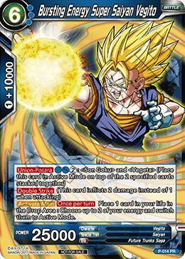 P-014 - Bursting Energy Super Saiyan Vegito