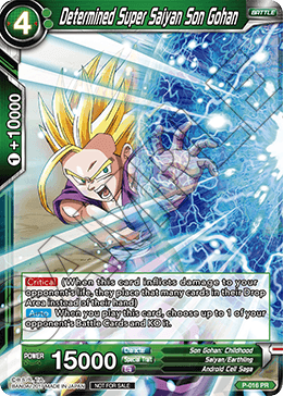 P-016 - Determined Super Saiyan Son Gohan