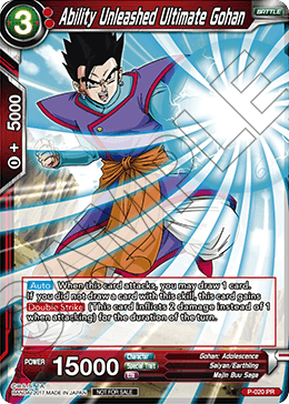 P-020 - Ability Unleashed Ultimate Gohan