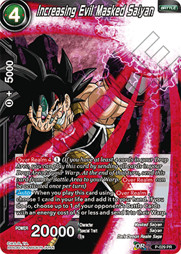 P-029 - Increasing Evil Masked Saiyan